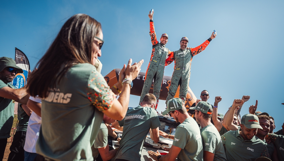 Doublé des Dacia Sandriders au Rallye du Maroc